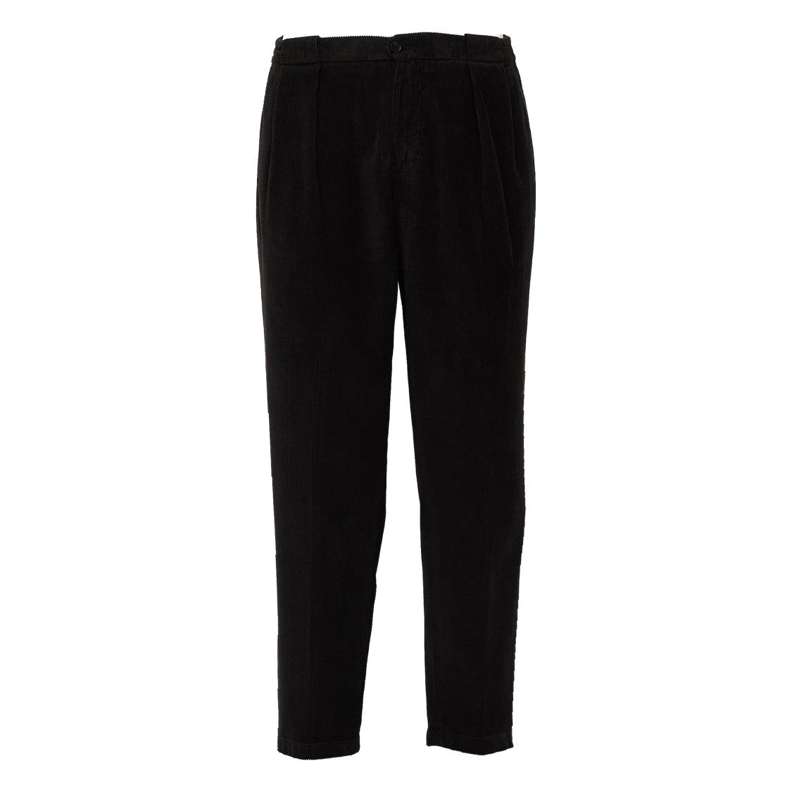 Briglia 1949 Portobello Pleated Elastic Waist Velvet Trousers