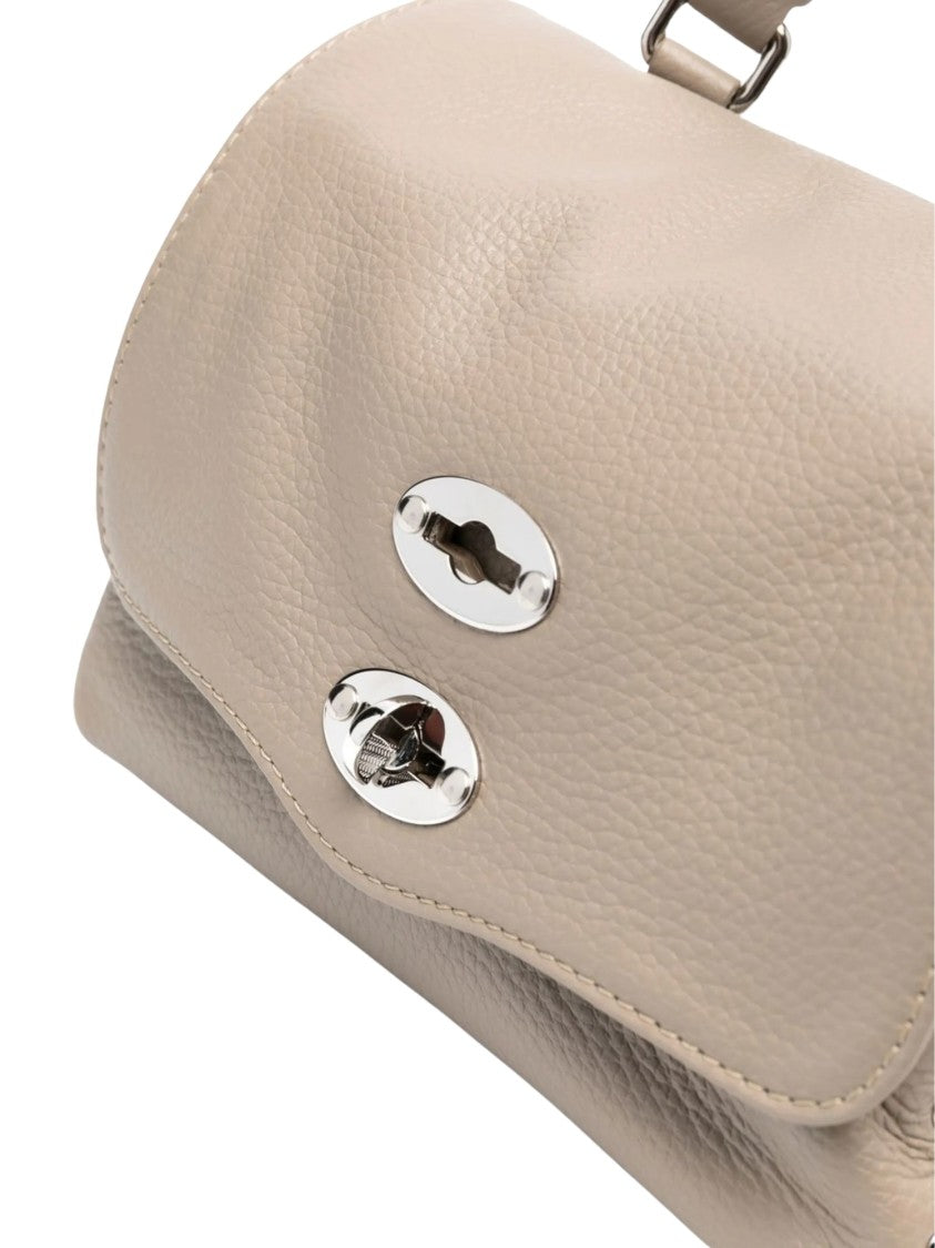 Zanellato Grained Leather Tote Bag