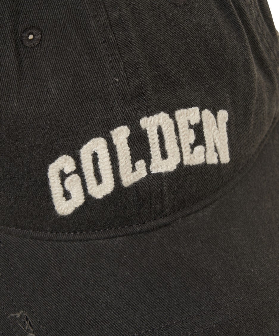 Golden Goose Baseball Cap With Logo Embroidery