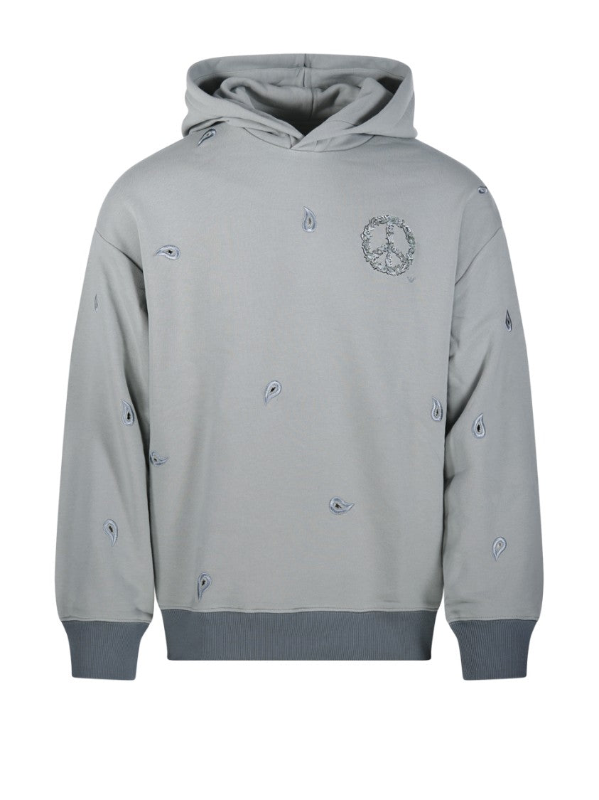 Emporio Armani Relaxed Fit Cotton Hoodie