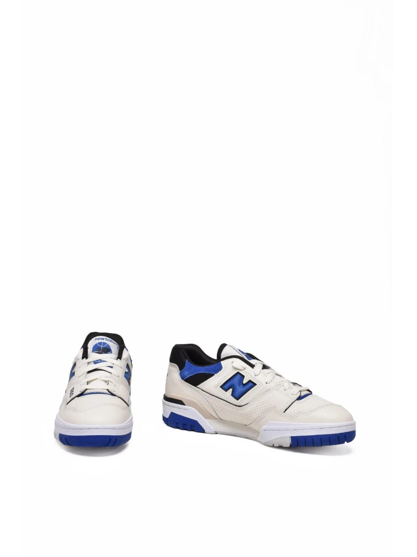 New Balance Cream Bb550 Leather Basketball Sneakers