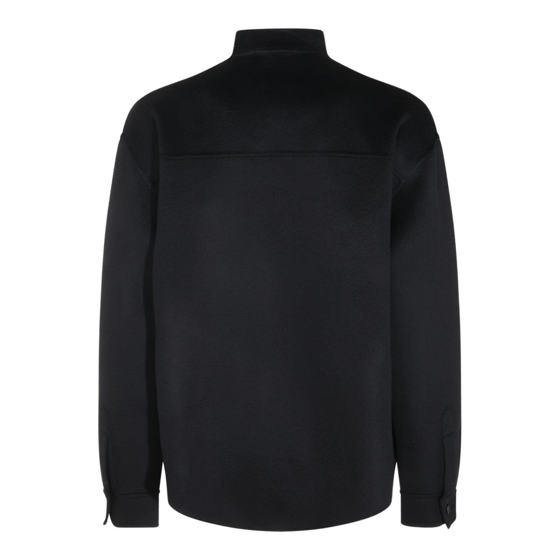 Giorgio Armani High Mandarin Collar Structured Casual Shirt