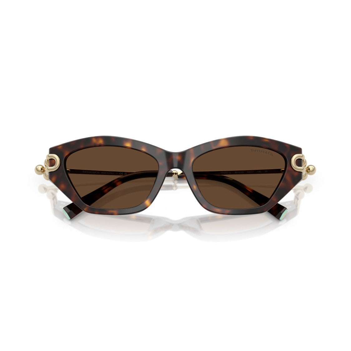 Tiffany & Co. 0Tf4231u Cat-Eye Sunglasses In Tortoiseshell Acetate