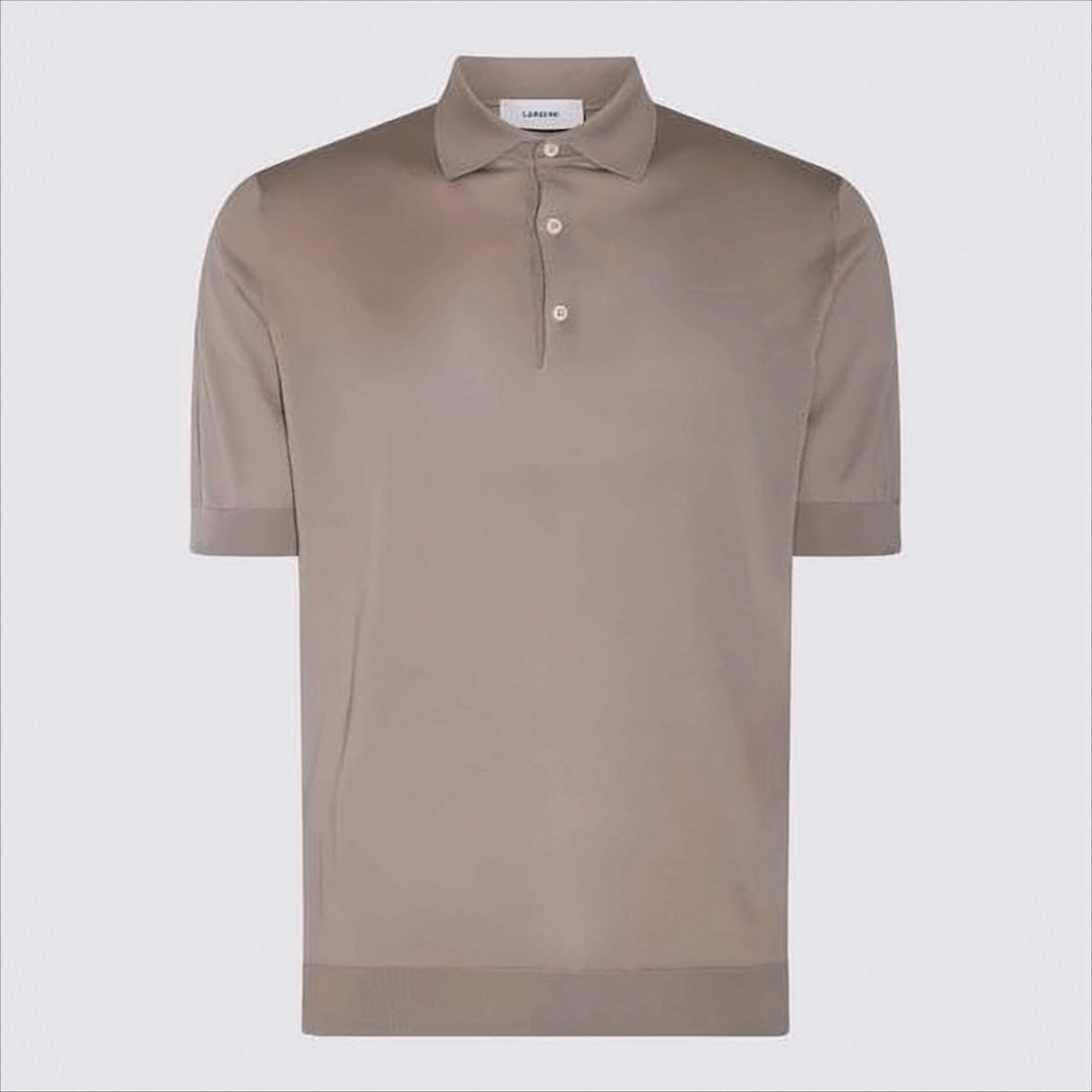 Lardini Short-Sleeved Polo Shirt With Classic Collar