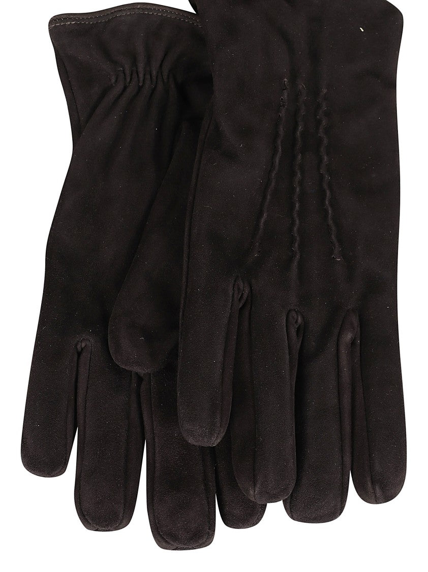 Lardini Suede/Cashmere Blend Gloves