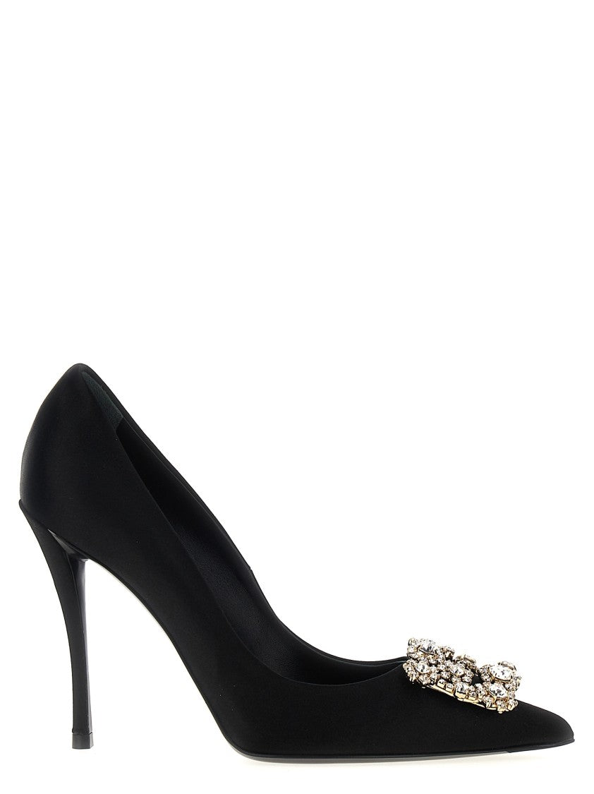 Roger Vivier 'Flower Strass' Pumps