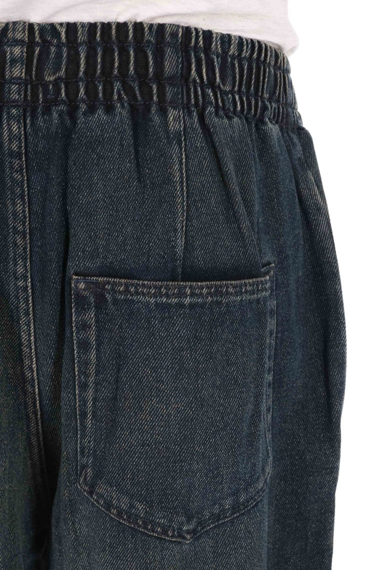 Isabel Marant Timeo Sandblasted Elasticated Waist Jeans