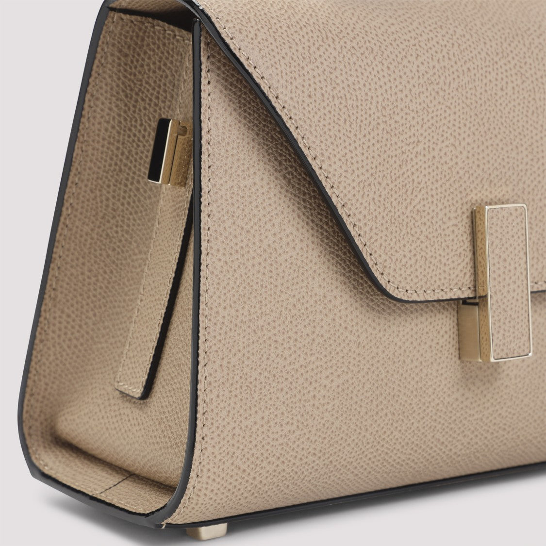 Valextra Beige Cachemire Mine Iside Crossbody Micro Bag