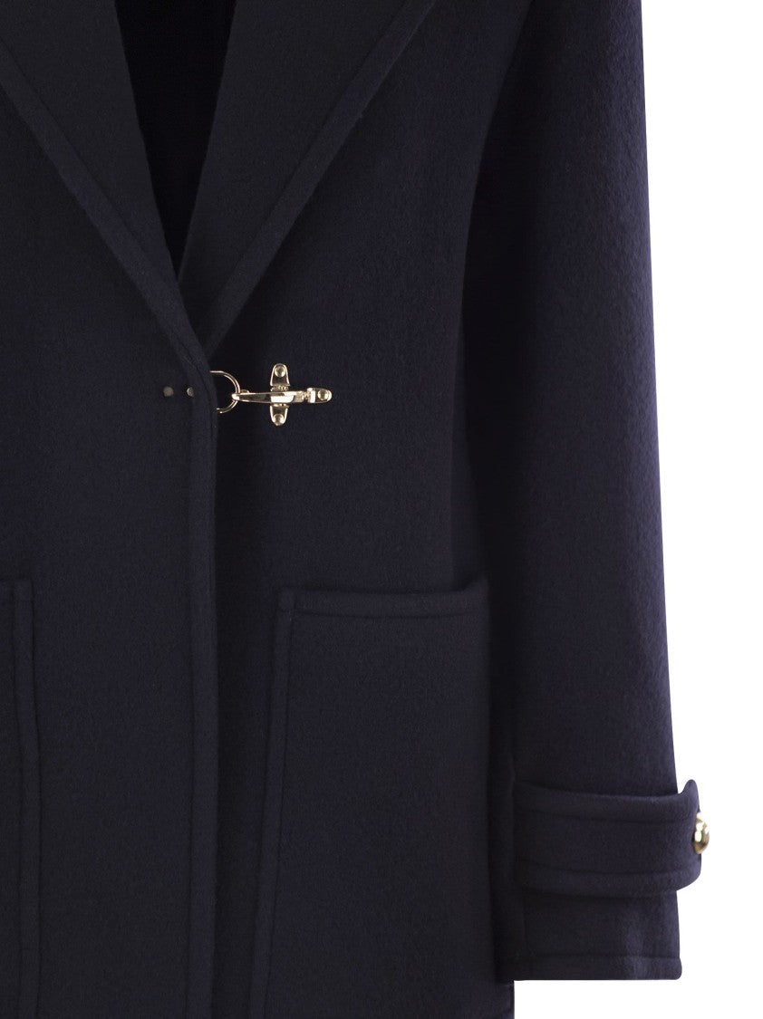Fay Wool And Cashmere Coat