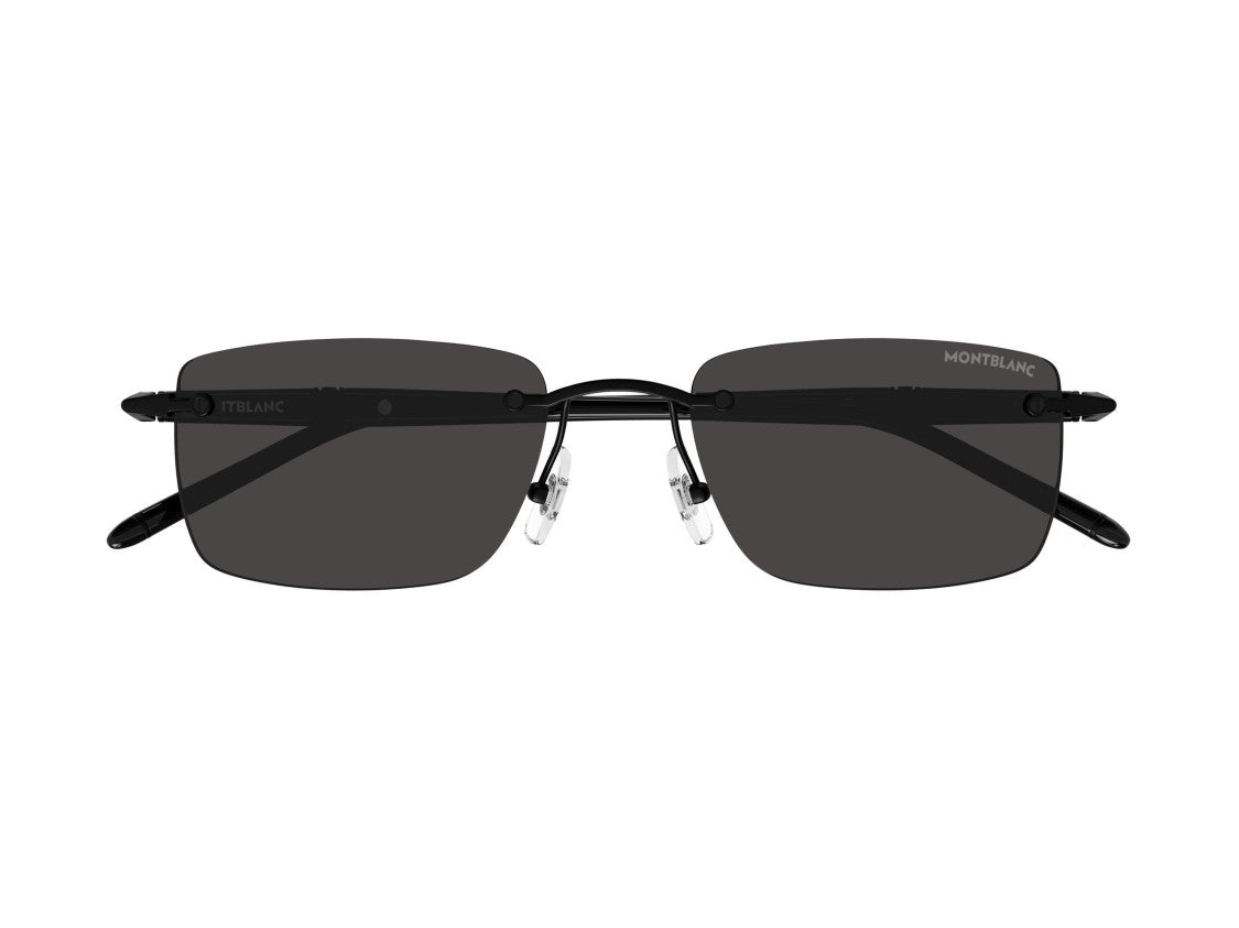 Montblanc Mb0344s Rimless Square Sunglasses