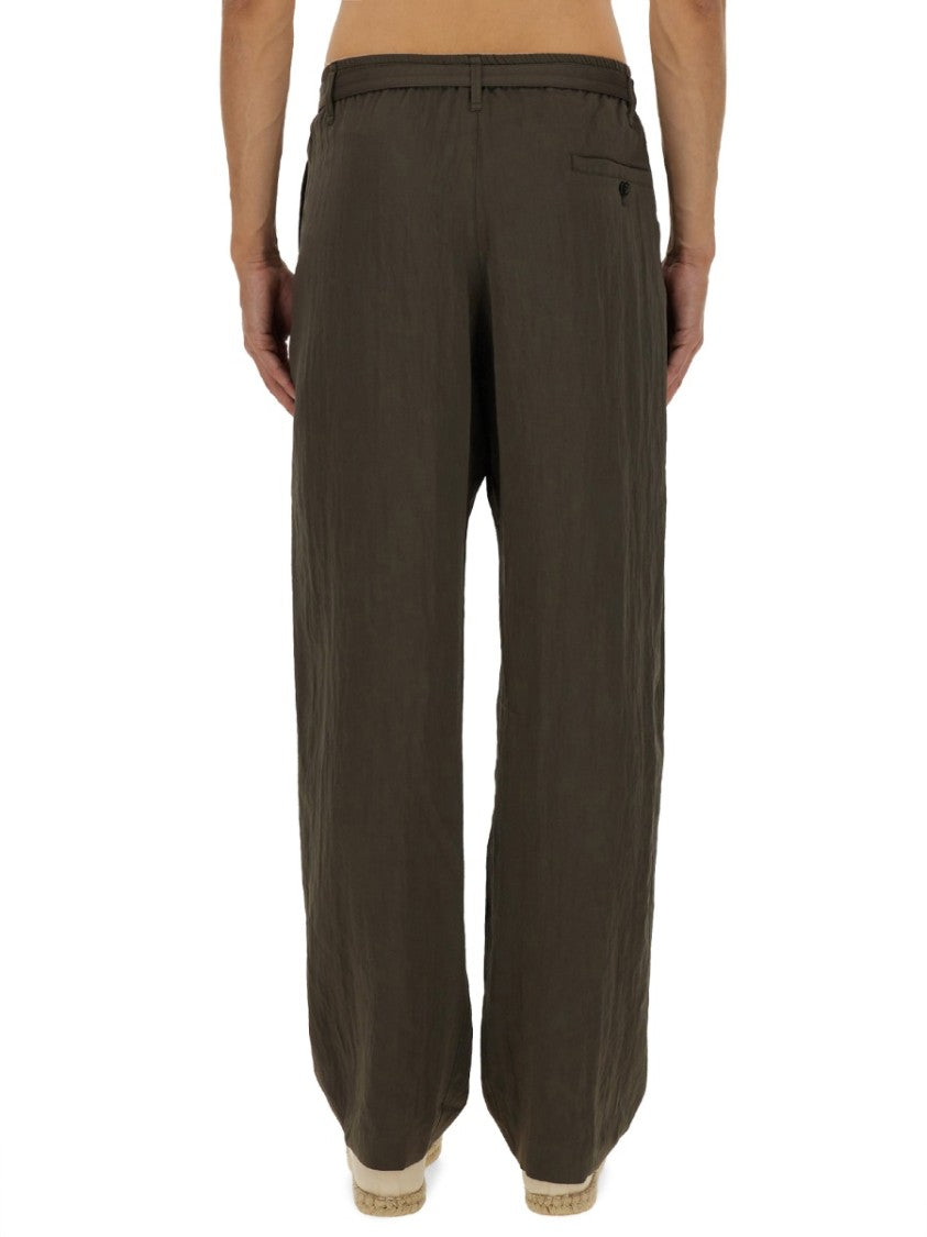 Lemaire High-Waisted Relaxed Pants With Front Pleats