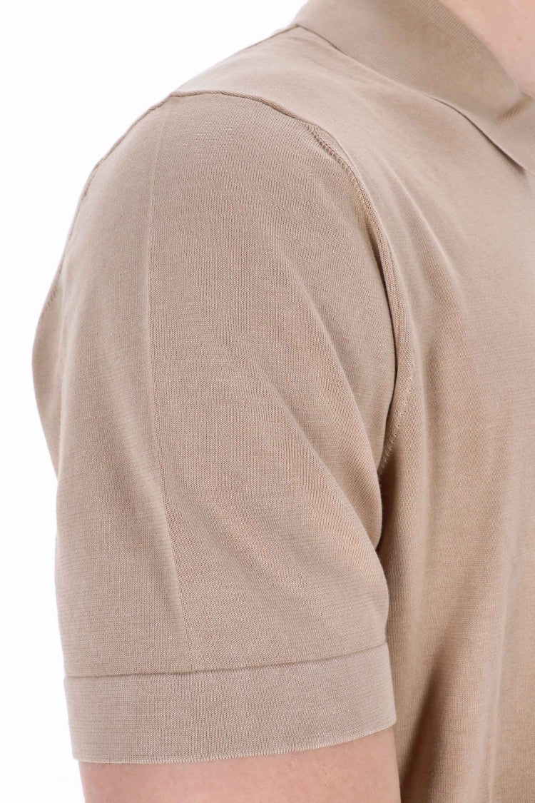 Drumohr Frosted Superlight Cotton Polo