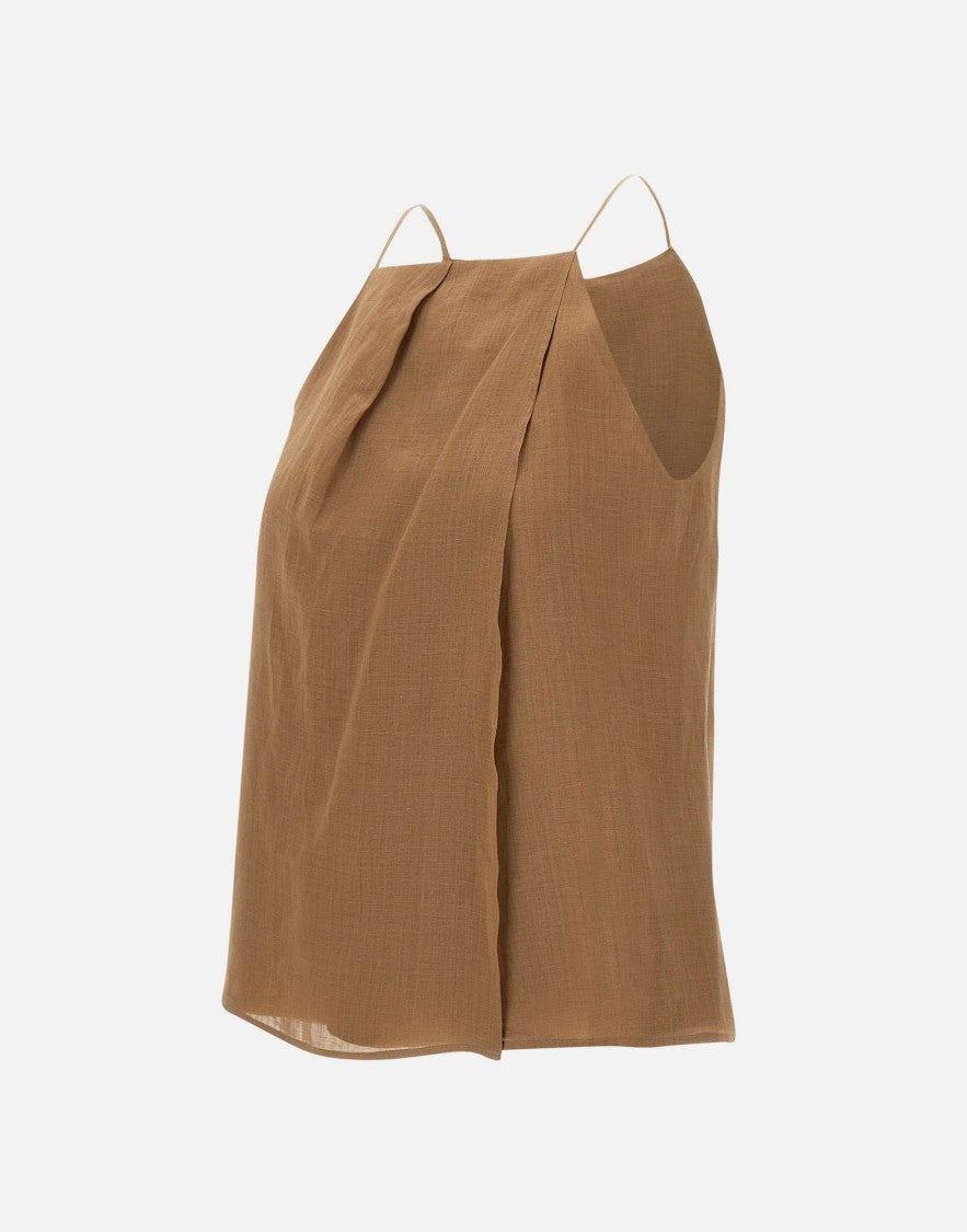 Max Mara Boxy Silhouette Sleeveless Top