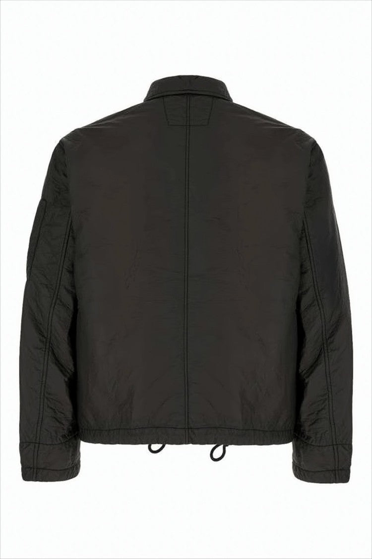 C.P. Company Cropped Padded Jacket With High Collar