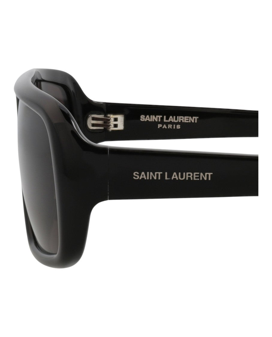 Saint Laurent Aviator-Frame Acetate Sunglasses