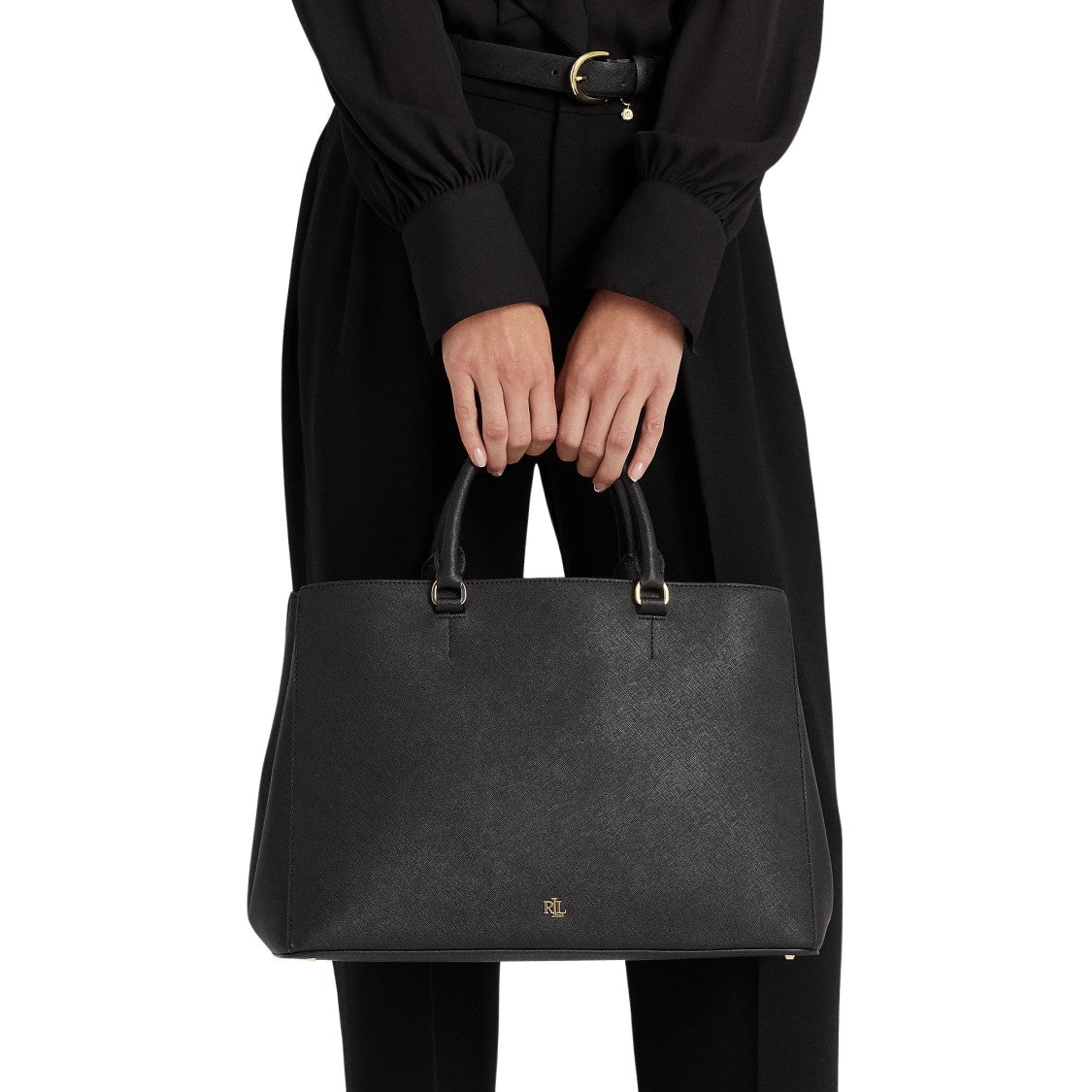 Lauren Ralph Lauren Hanna 37 Satchel Large