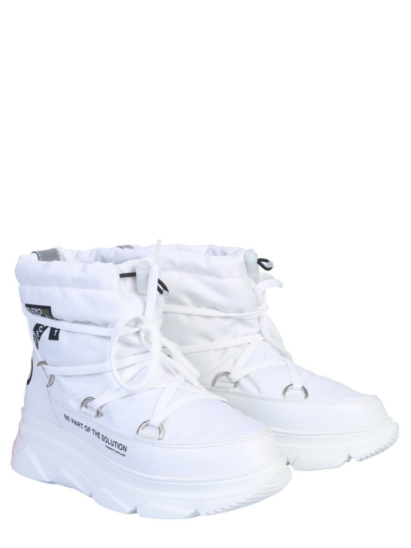 Forward High-Top Nylon Boots With Padded Upper