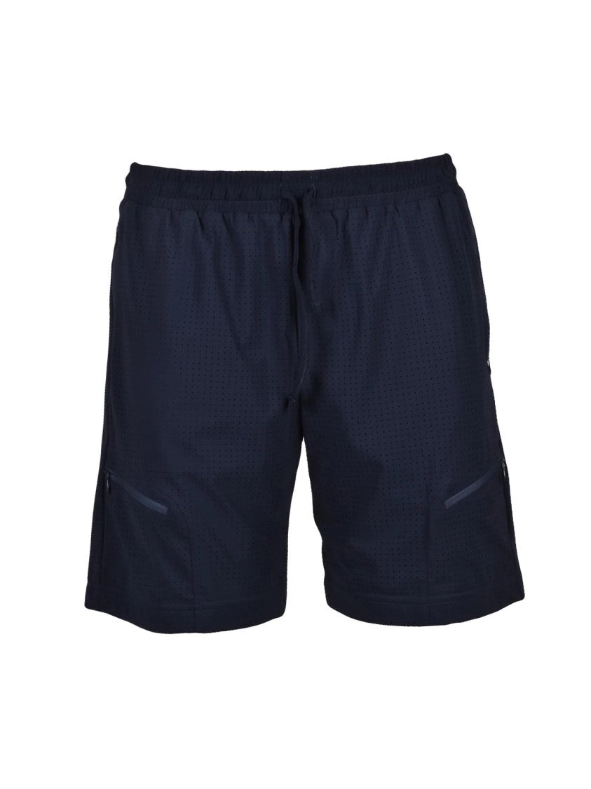 Eleventy Blue Polyamide Elastane Technical Shorts