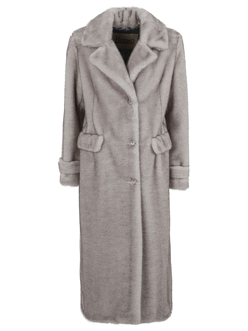 Herno Grey Polyester Jacket