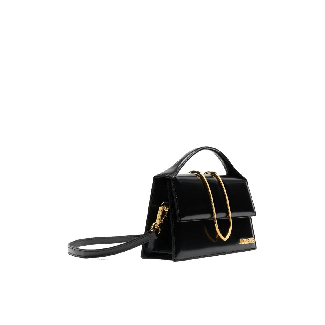 Jacquemus Brushed And Glossy Calf Leather Shoulder Bag