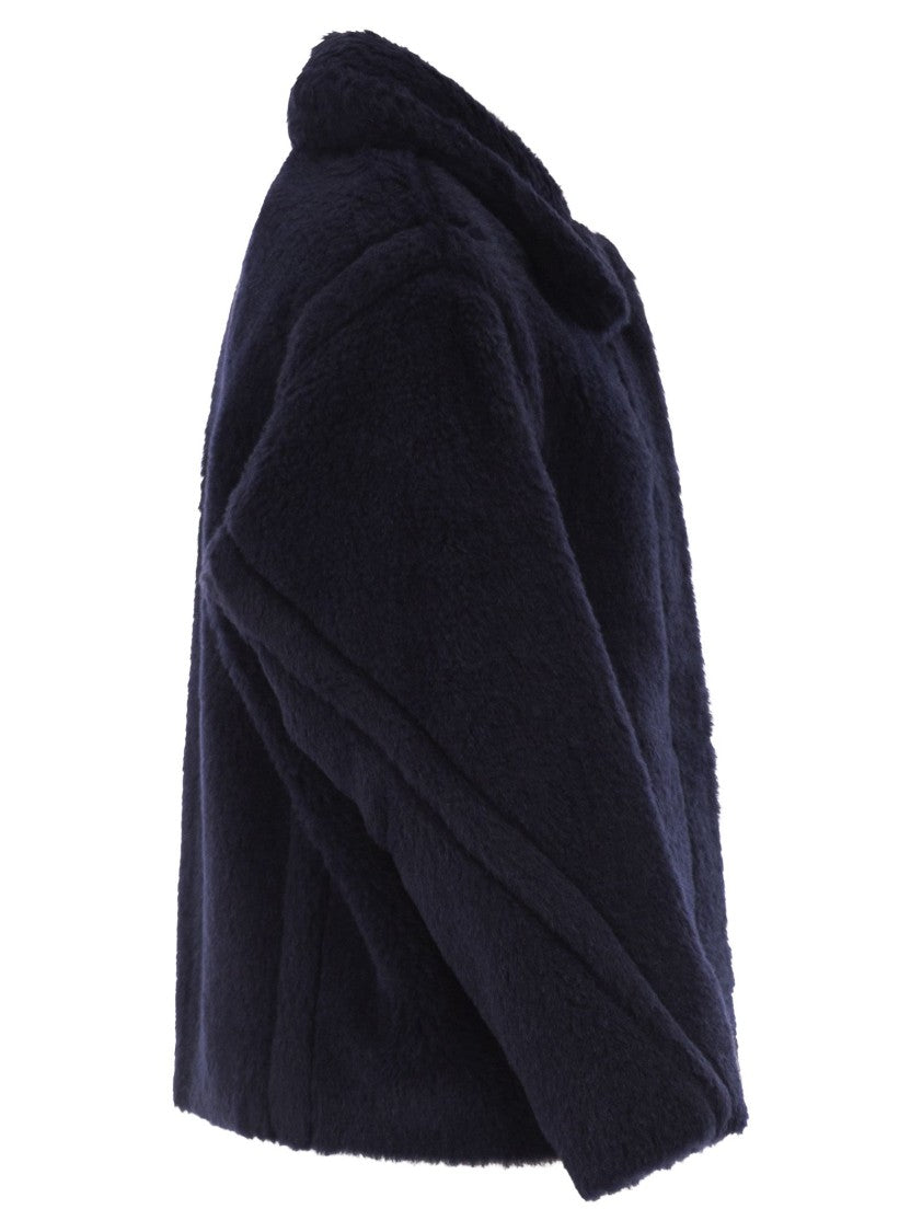 Max Mara Mxmfuggito - Cropped Coat In Alpaca, Wool