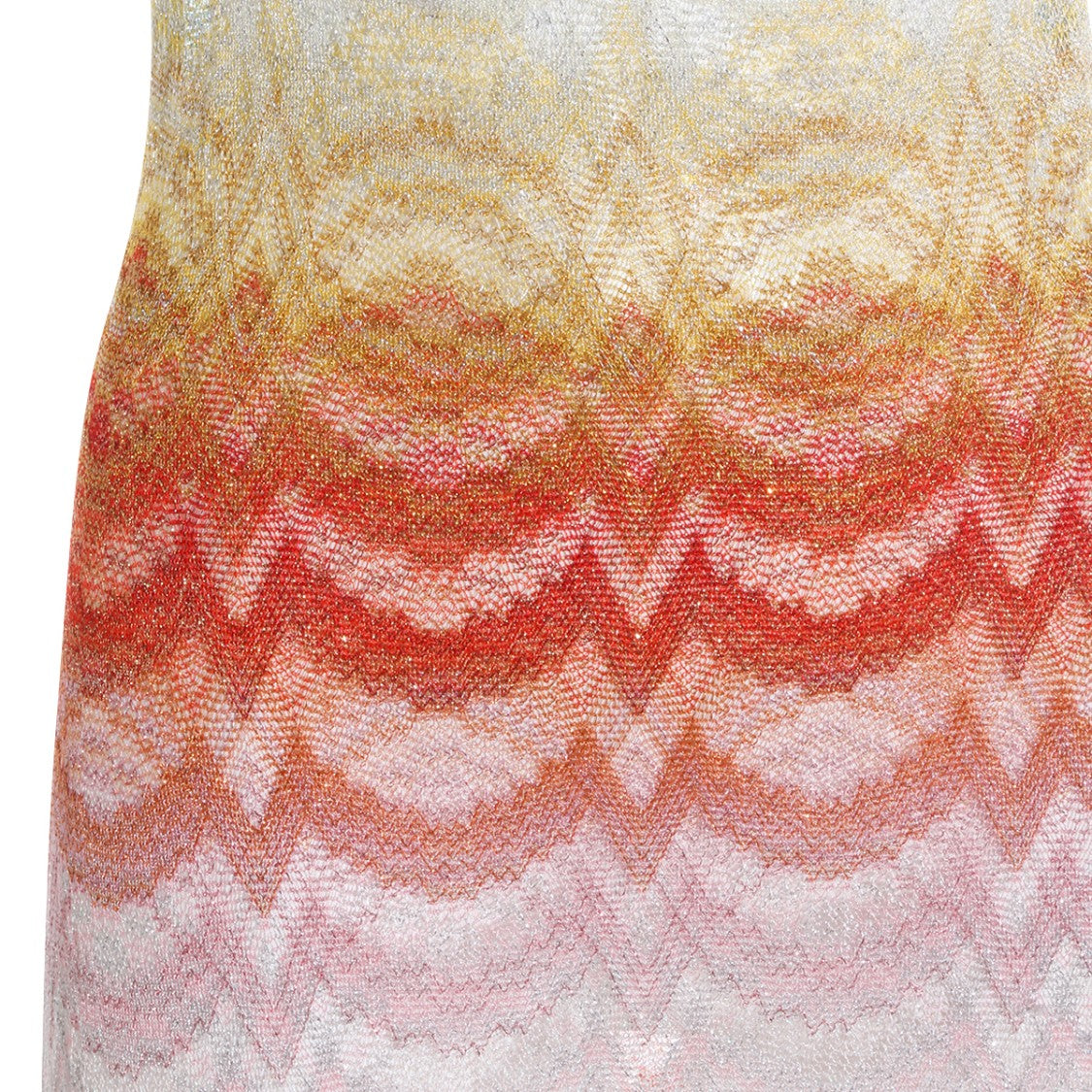 Missoni Chevron Pattern Maxi Dress
