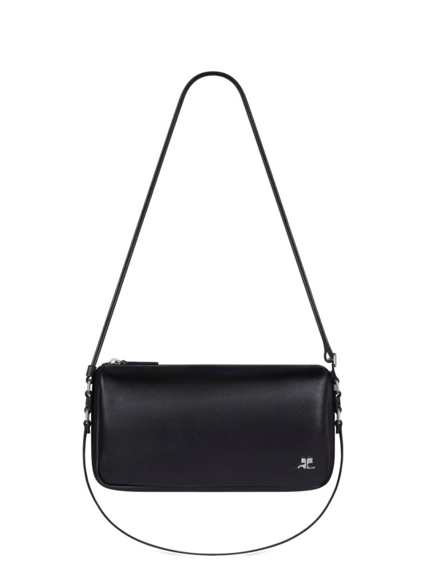 Courrèges Rectangular Black Shoulder Bag