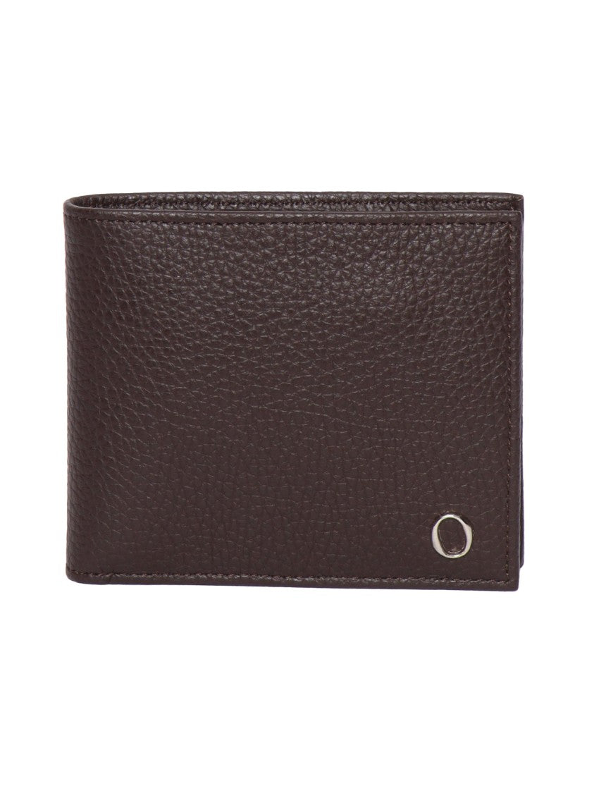 Claudio Orciani Compact Calf Leather Wallet With Minimalist Design
