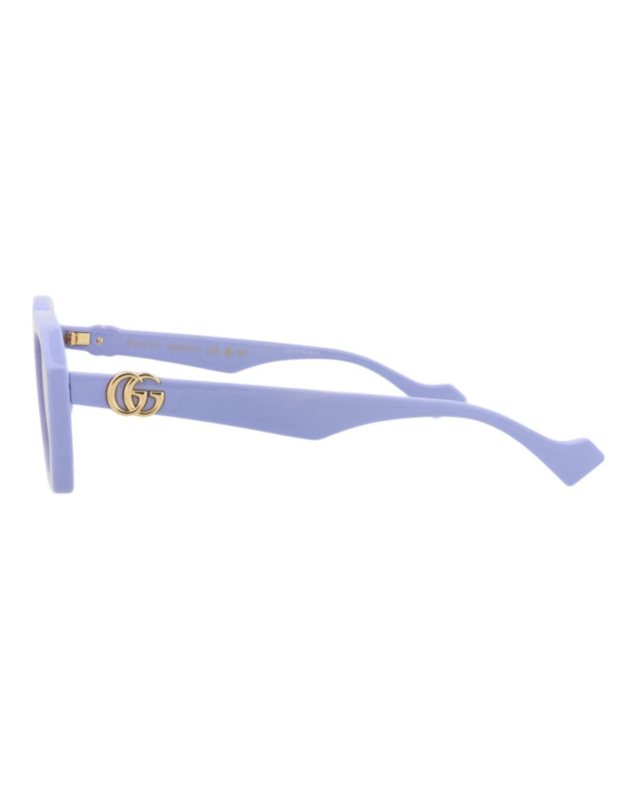 Gucci Square-Frame Injection Sunglasses
