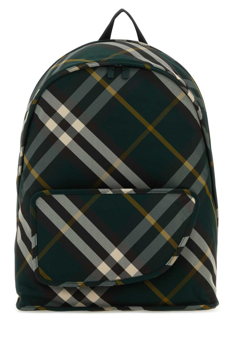 Burberry Printed Nylon Shield Backpack