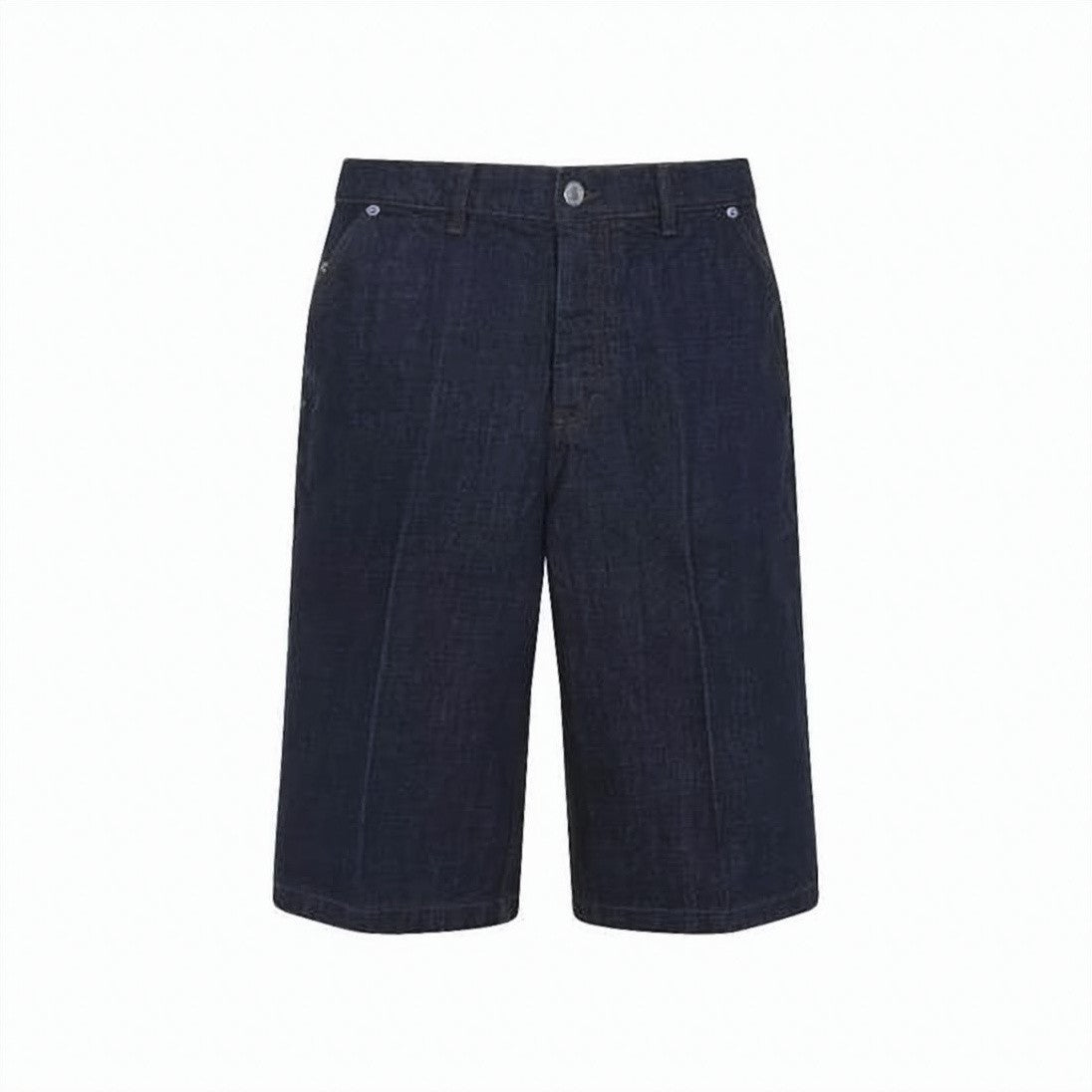 Ami Paris Dark Indigo Denim Shorts