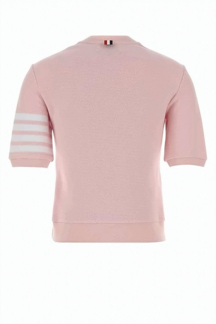 Thom Browne Textured Cotton Piqué Short-Sleeve Top