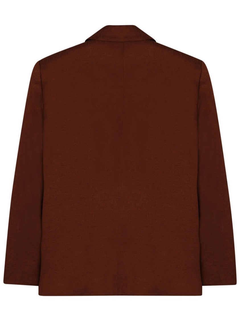 Oscar The Collection Opera Single-Button Notch Lapel Viscose Blazer
