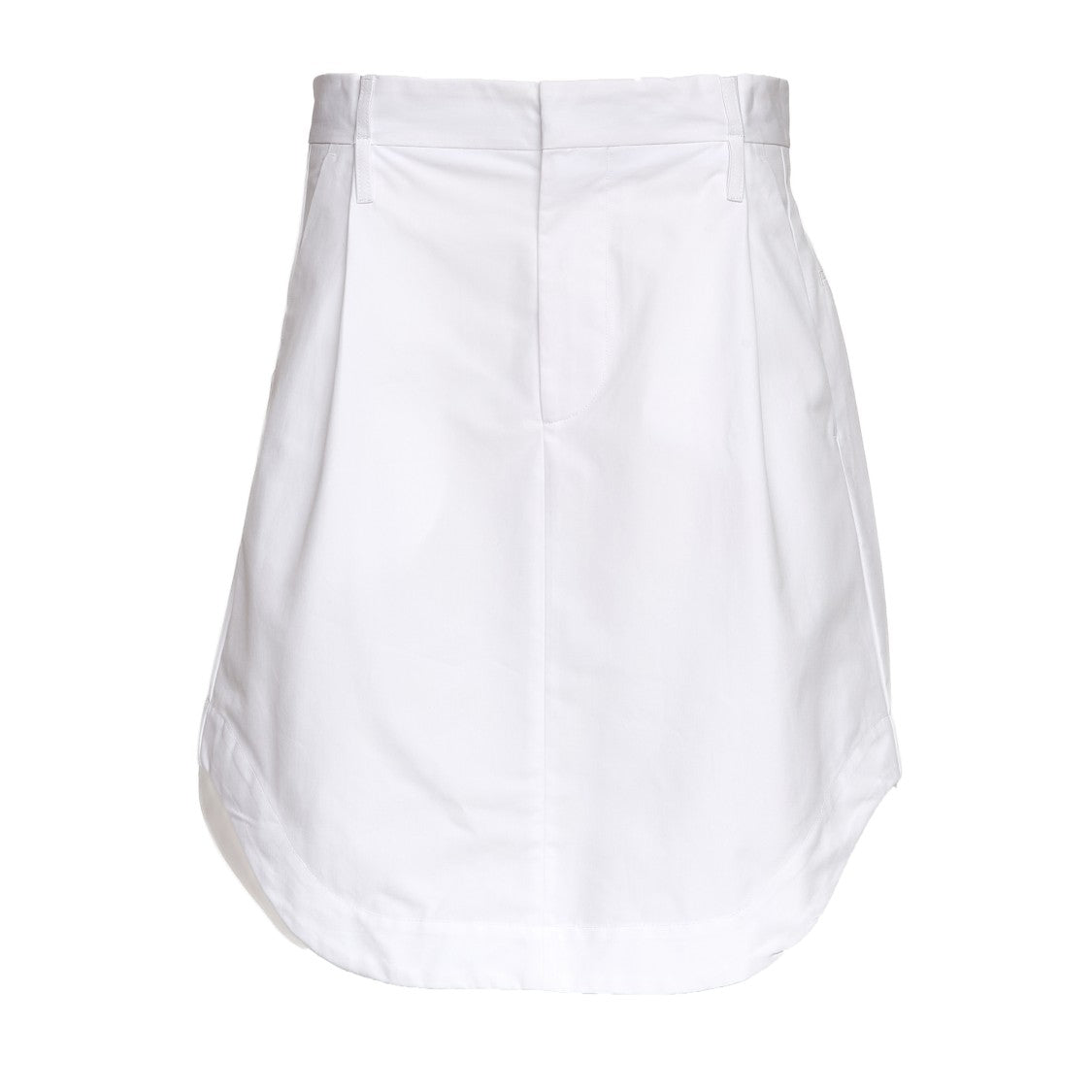 Victoria Beckham A Line Mid Rise Knee Length Skirt
