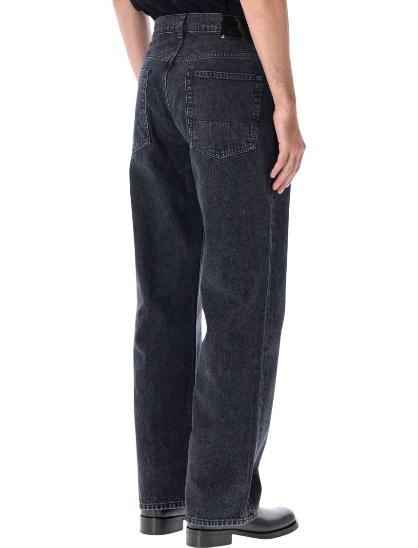 Our Legacy Relaxed-Fit Straight-Leg Jeans With Vintage Wash Finish