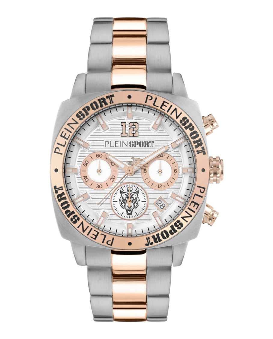 Plein Sport Wildcat Chronograph Watch With Two-Tone Case