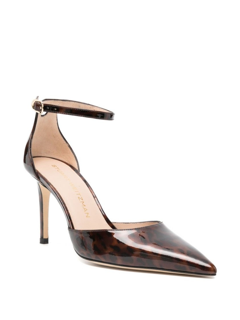 Stuart Weitzman Pointed-Toe Pumps With Leopard Print