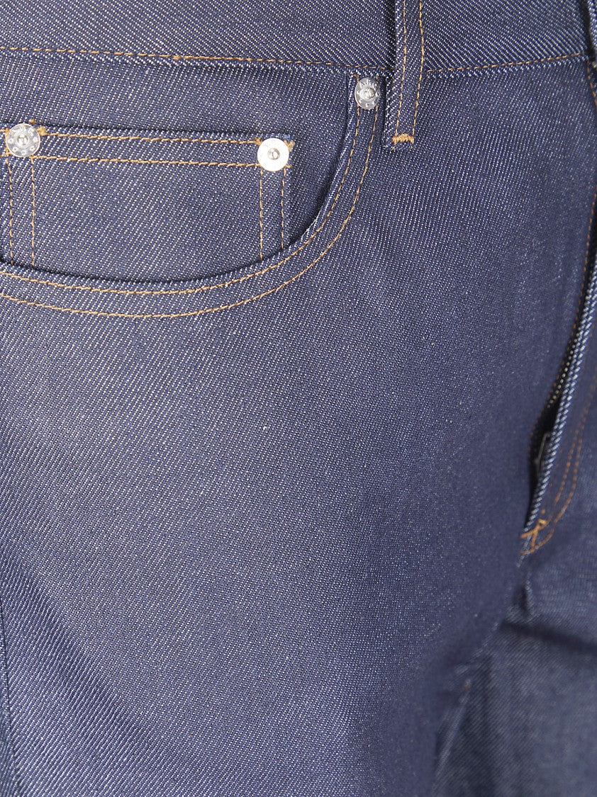 A.P.C. Blue Martin Five-Pocket Jeans