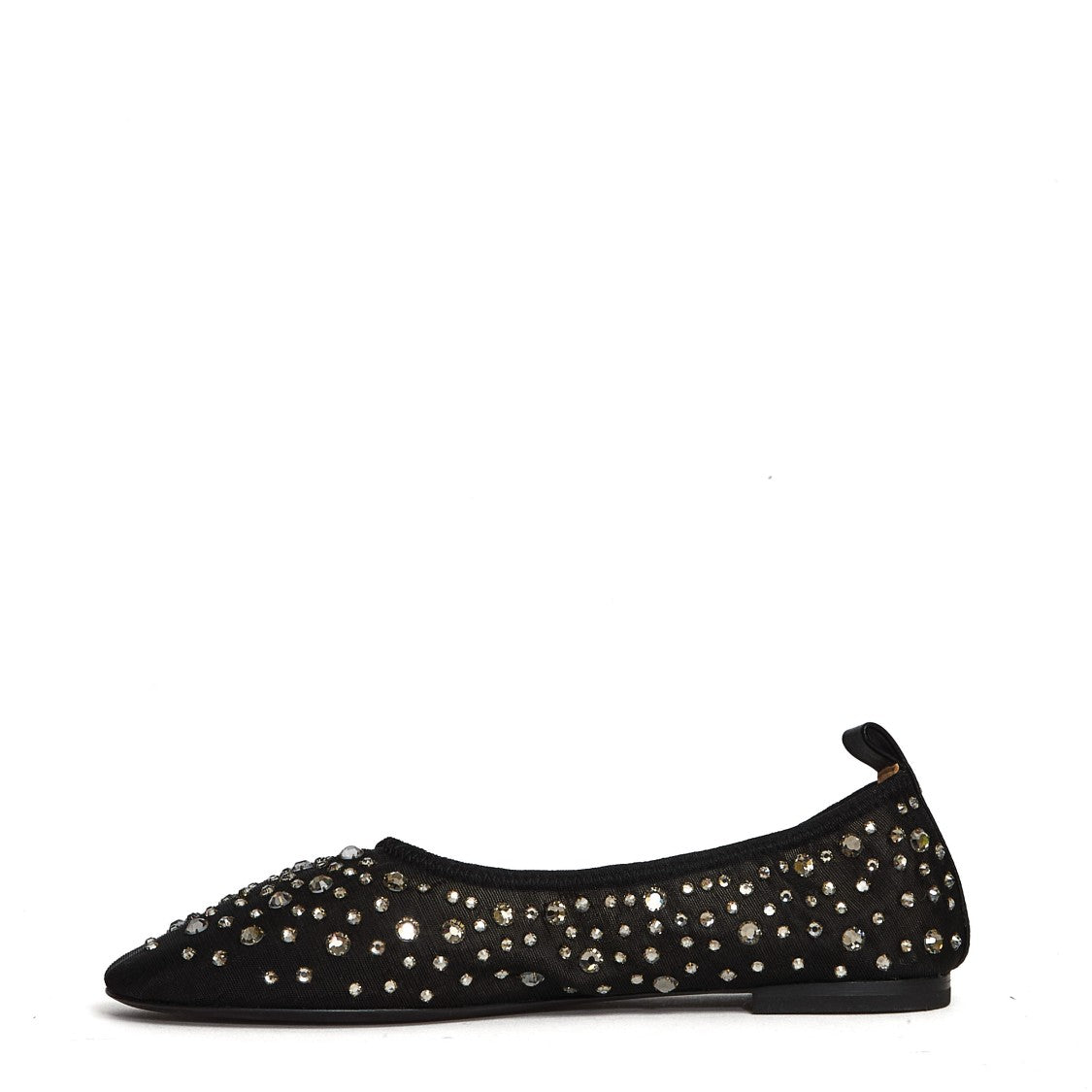 Tory Burch Ballet Flats Adorned With Crystals