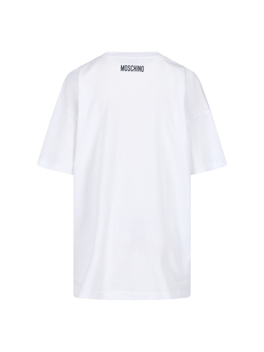 Moschino “Luxury Is Relative” T-Shirt – White