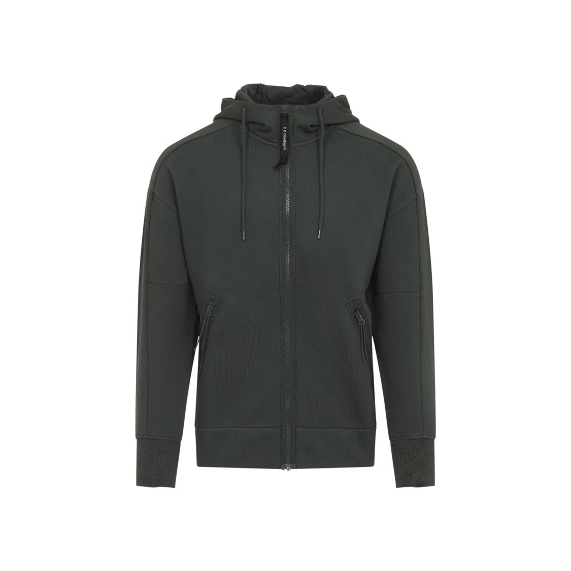 C.P. Company Goggle Hooded Sweatshirt With Zippered Pockets
