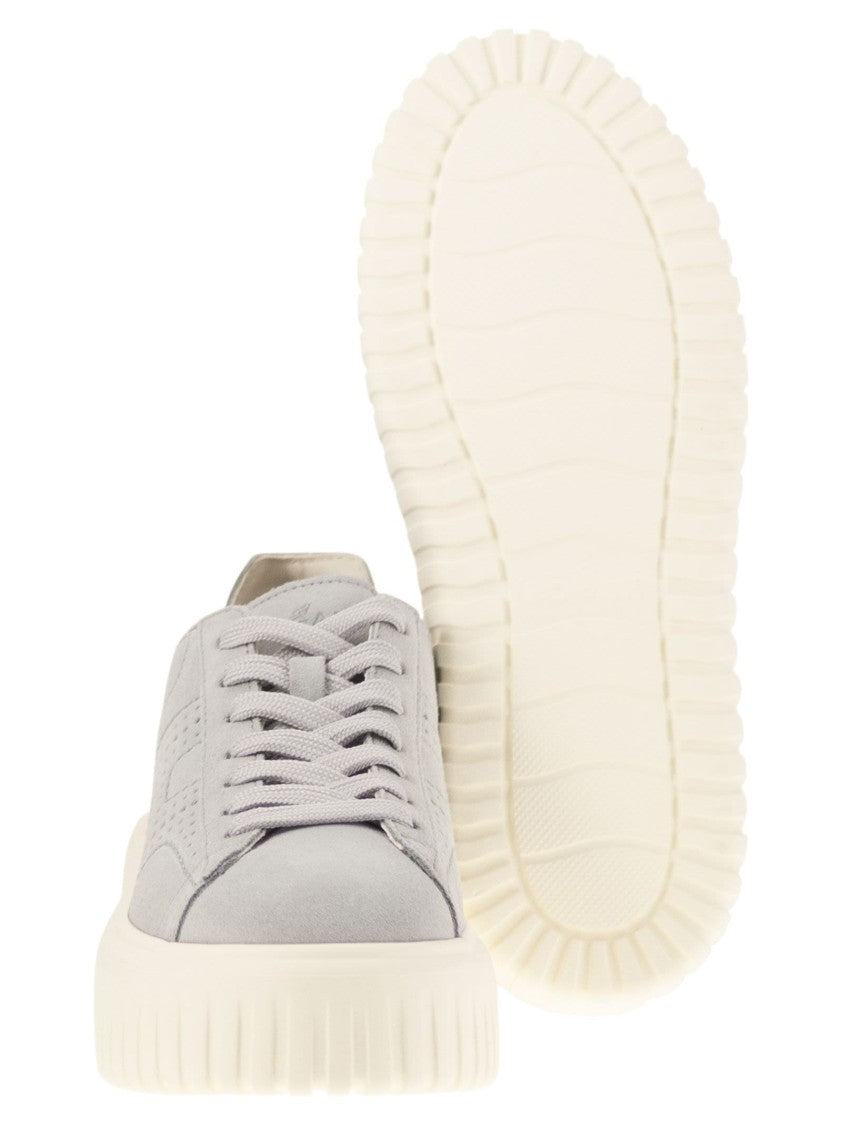 Hogan H-Stripes - Suede Trainers
