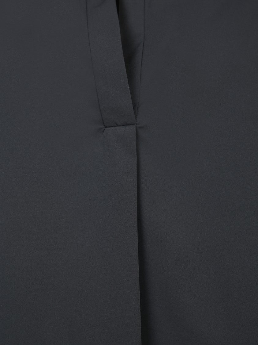 Blanca Vita Black Top With V-Neckline