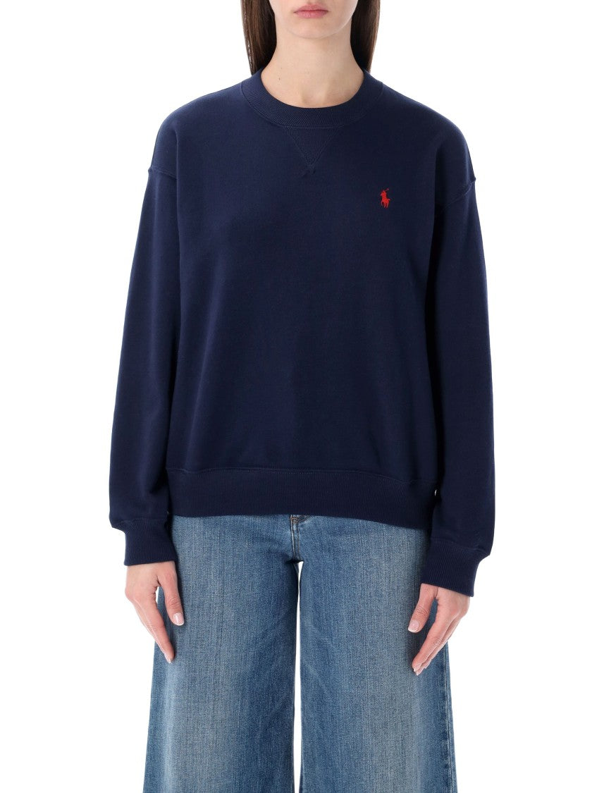 Polo Ralph Lauren Pony Crew Neck Cotton Sweatshirt