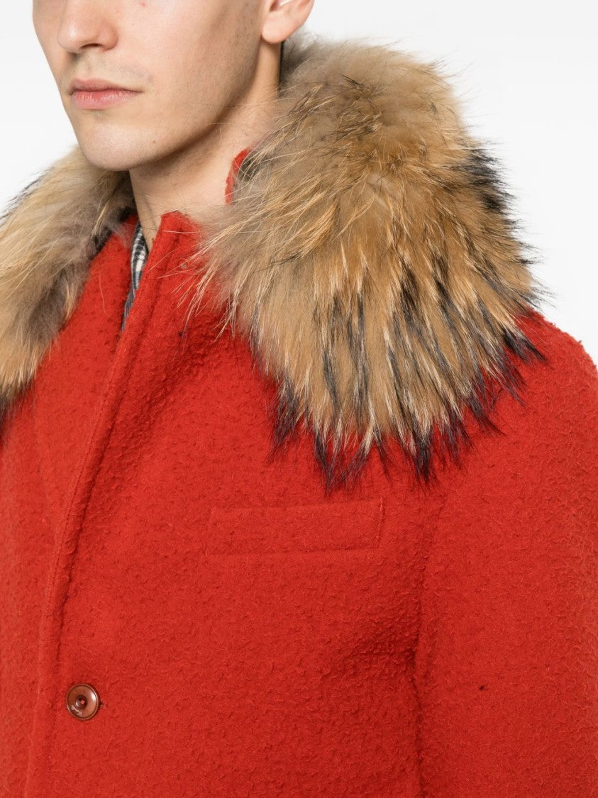 Capalbio Capalbio Rossa Jacket In Virgin Wool