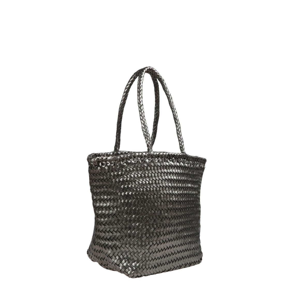 Dragon Diffusion Structured Handbag With Smooth Surface And Top Handle