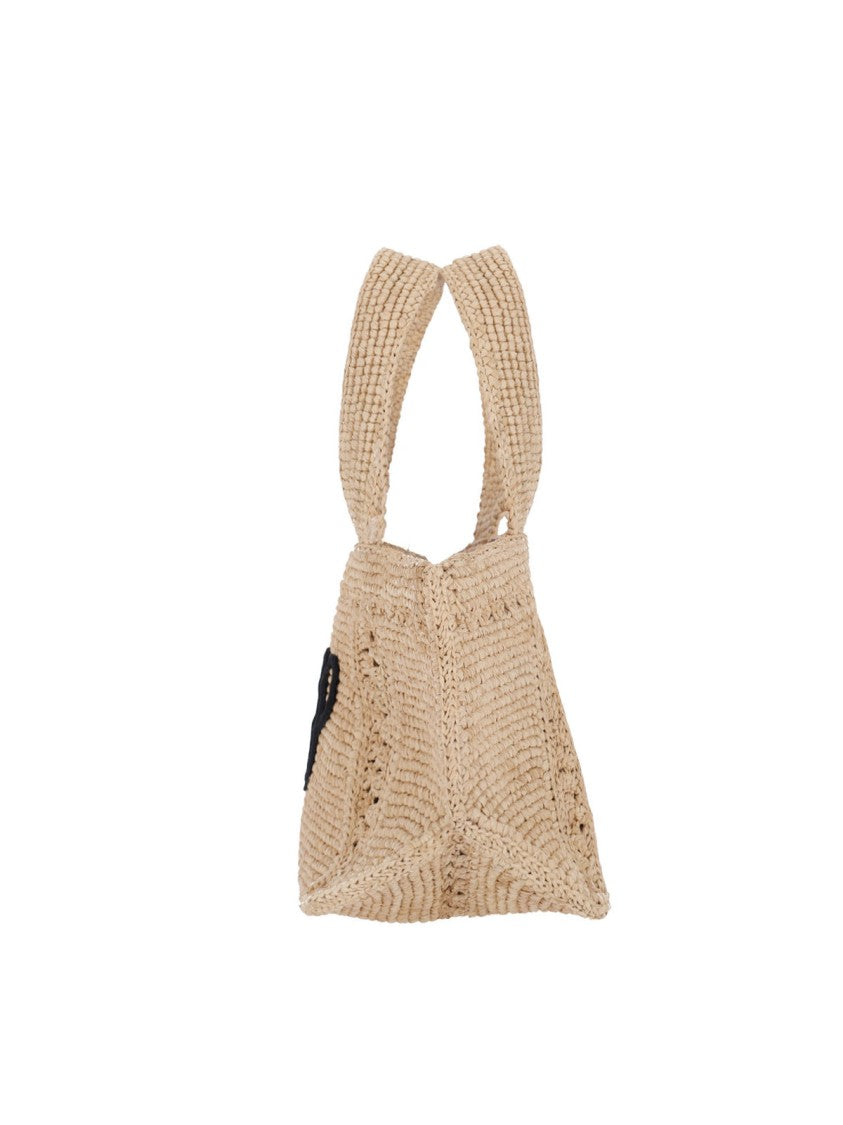 Patou Small Trapeze Tote – Beige