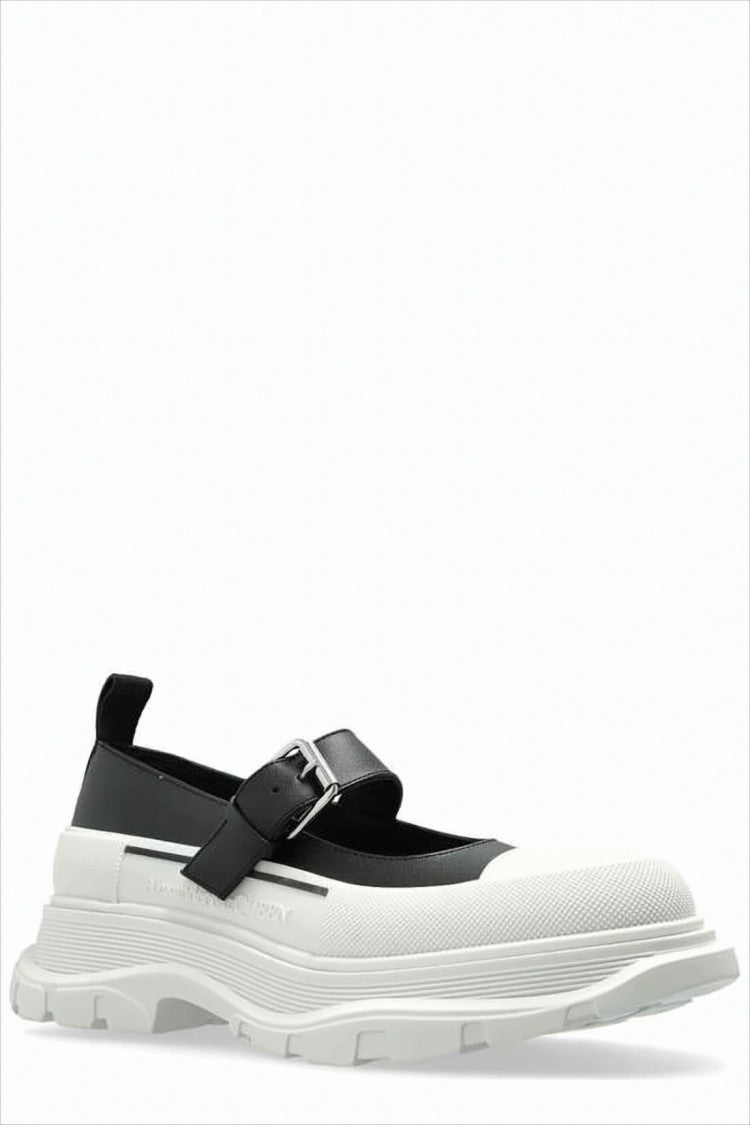 Alexander Mcqueen Mary Jane Style Sneakers With Adjustable Strap