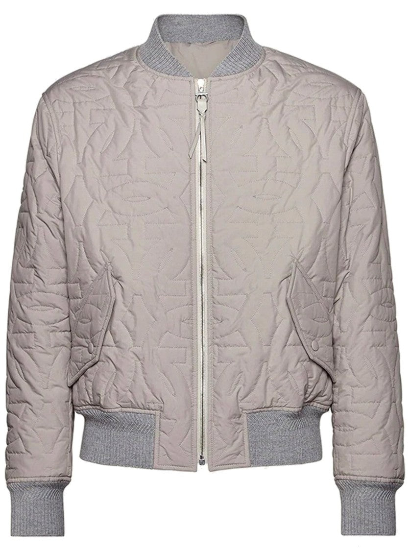 Salvatore Ferragamo Quilted Bomber Jacket