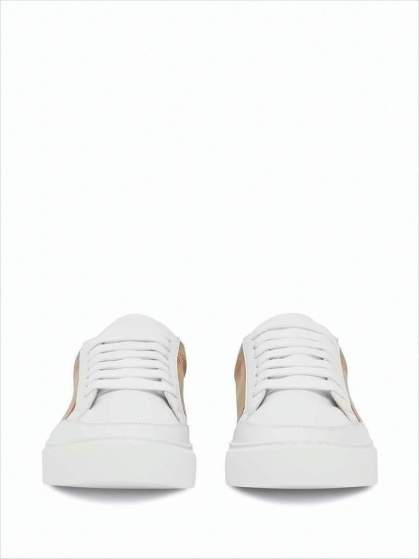 Burberry Low-Top Sneakers With Classic Check Pattern